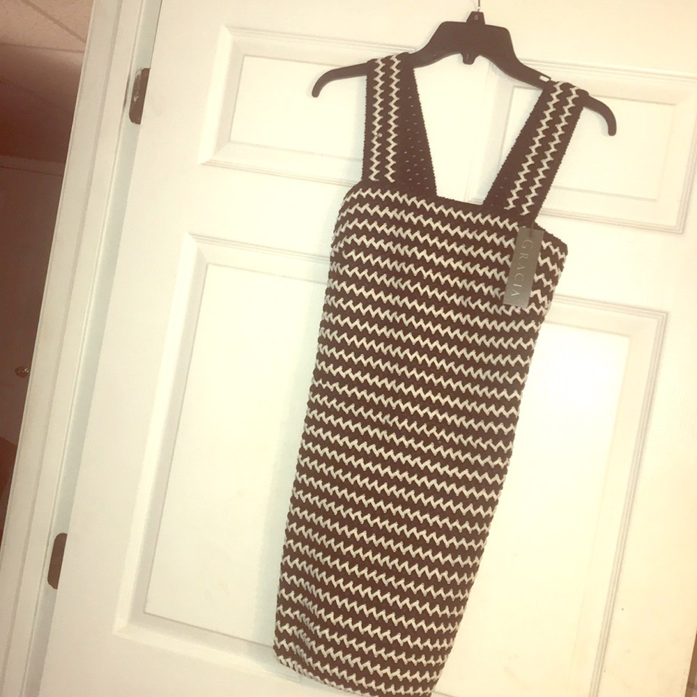 Black & white dress